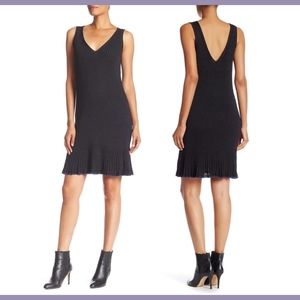 NWT Rag‎ & Bone Yasmine Ribbed V-Neck Tank Dress in Black [SZ Small ]